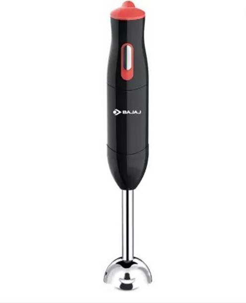 BAJAJ 300 W Red & Black Hand Blender