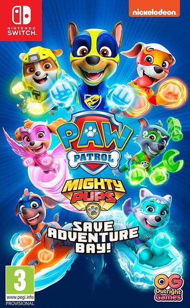 Paw Patrol : Mighty Pups Save Adventure Bay (Switch)