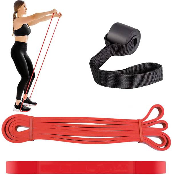 ADONYX Exercise & Stretching Pull Up Bands for Home & Gym Workout with Door Anchor Resistance Tube