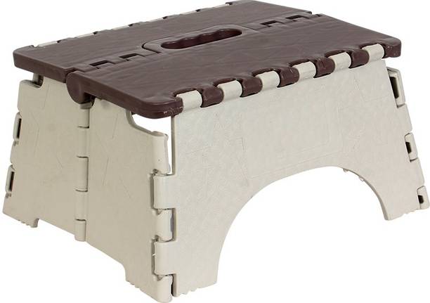 PrettyKrafts 7 Inches Super Strong Folding Step Stool for Adults and Kids,Stepping Stools Stool
