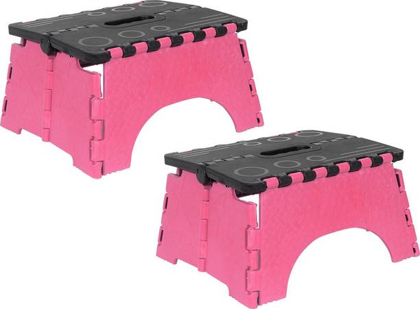 PrettyKrafts 7 Inches Super Strong Folding Step Stool for Adults and Kids,Stepping Stools Stool