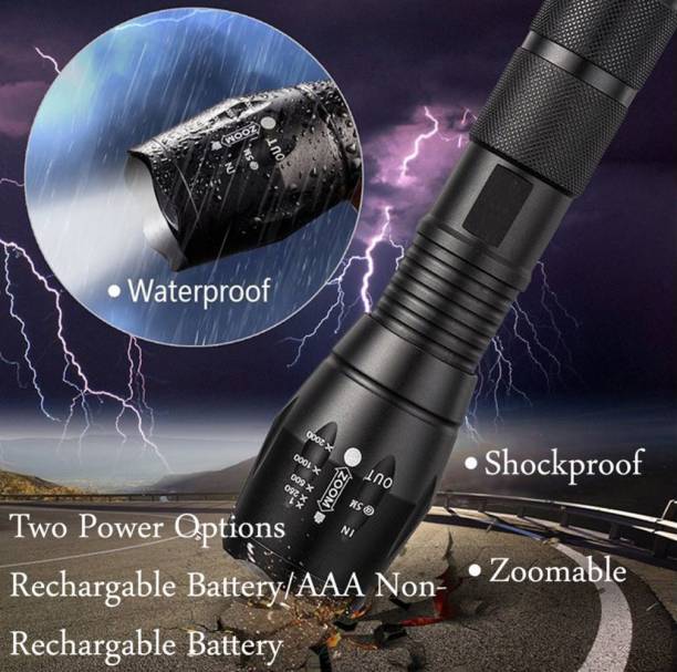 Small Sun Super LED Torch with Super Bright Technology , Military Quality LED Torch Torch