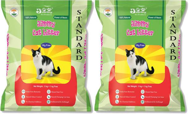 Jimmy Cat litter 12 kg standard Pet Litter Tray Refill