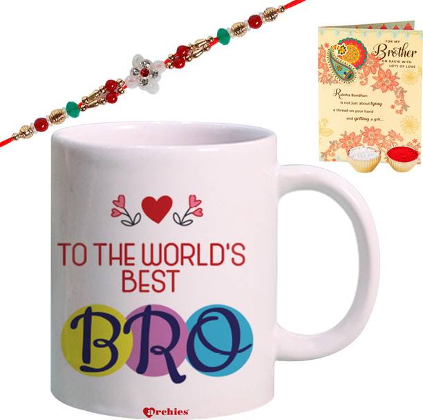 ARCHIES Designer MUG489_1573_RC_CARD Assorted Rakhi  Set