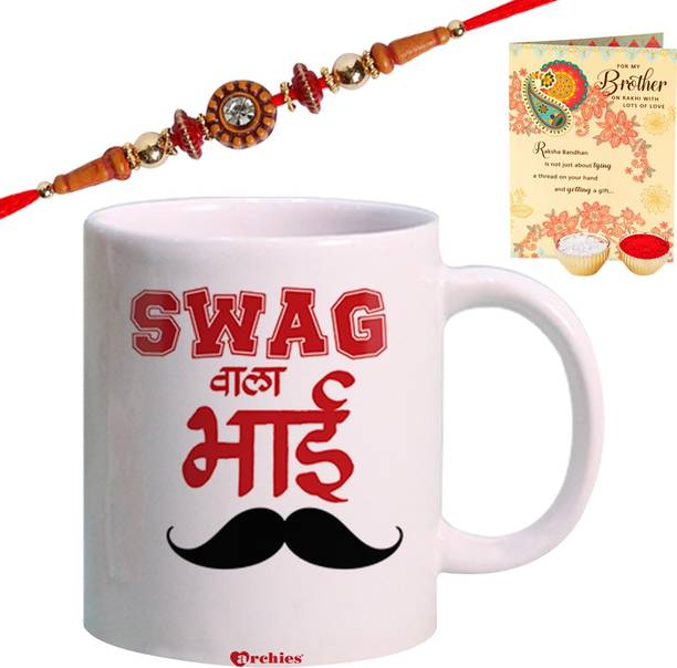 ARCHIES Designer SUB10_1565_RC_CARD Assorted Rakhi  Set