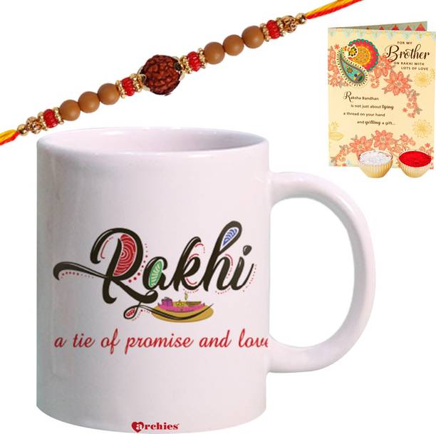 ARCHIES Designer MUG485_1925_RC_CARD Assorted Rakhi  Set