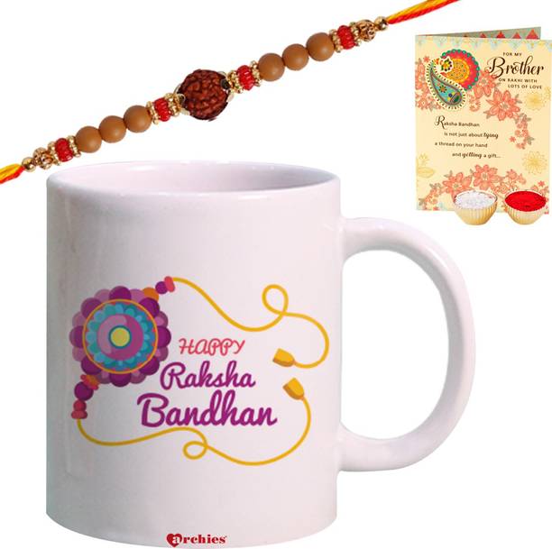 ARCHIES Designer MUG477_1925_RC_CARD Assorted Rakhi  Set