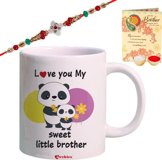 ARCHIES Designer MUG490_1573_RC_CARD Assorted Rakhi  Set