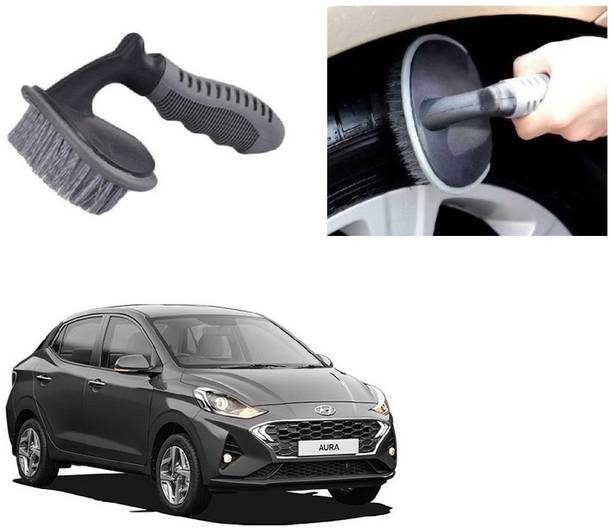 SPREADX Alloy Wheel Tire Car Rim Tyre Cleaning Brush suitable for Hyundai Aura 300 g Wheel Tire Cleaner