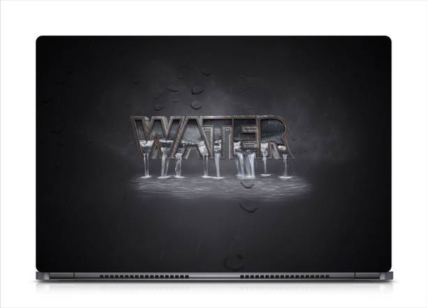 i-Birds ® Creative Water Typo Fall Exclusive High Quality Laptop Decal, laptop skin sticker 15.6 inch (15 x 10) Inch iB-5K_skin_0859 High Quality HD Printed Vinyl Laptop Decal 15.6