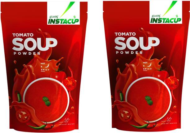 ATLANTIS Instacup Hot and Spicy Tomato Soup Premix Powder Each 500 g