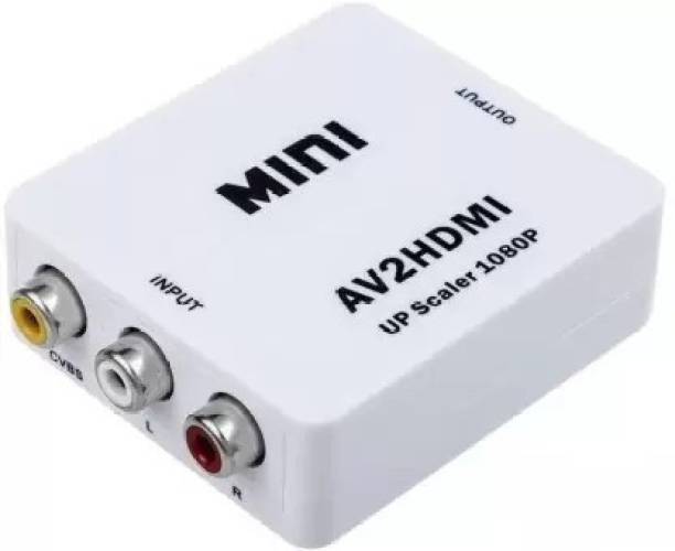 AQBP  TV-out Cable Terabyte MINI AV2HDMI UP SCALER 1080P HD Video Converter