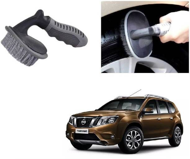 SPREADX Alloy Wheel Tire Car Rim Tyre Cleaning Brush suitable for Nissan Terrano 300 g Wheel Tire Cleaner