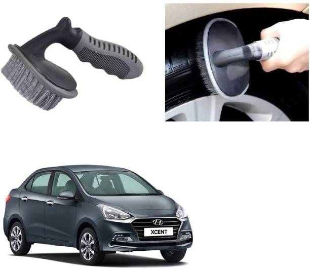 SPREADX Alloy Wheel Tire Car Rim Tyre Cleaning Brush suitable for Hyundai Xcent Type-2 300 g Wheel Tire Cleaner