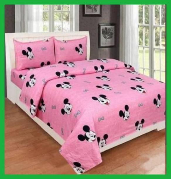 Manish Creation Reversible Polycotton Double Bed Cover