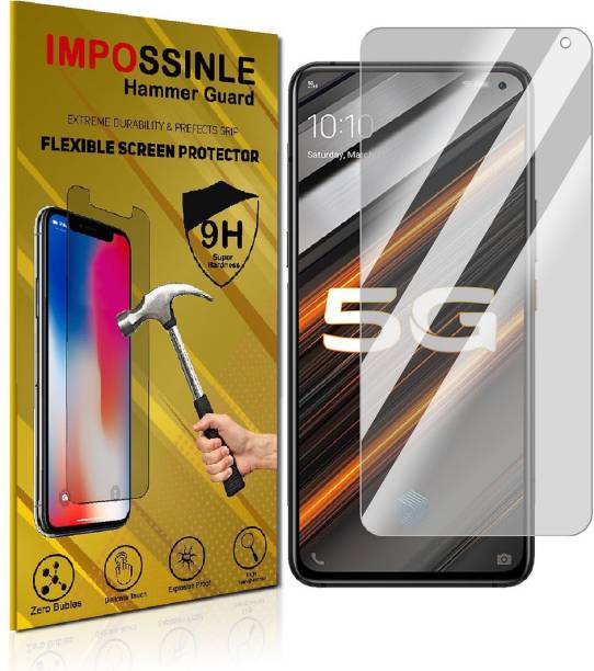 FCS Edge To Edge Screen Guard for iQOO 3 Front (Glossy)