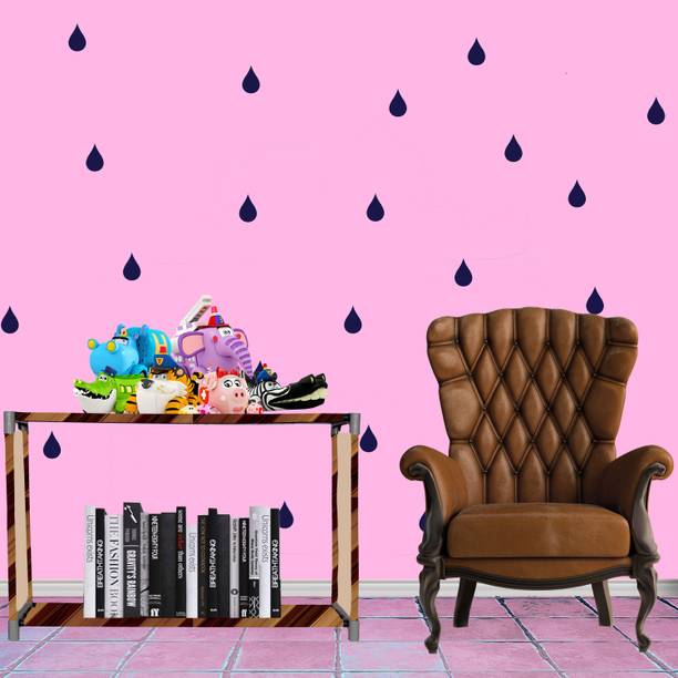 Flipkart Perfect Homes Studio Wall Panel Print 2 Layer Simple Bookshelf/Multipurpose Rack/Children Bookcases Metal Open Book Shelf