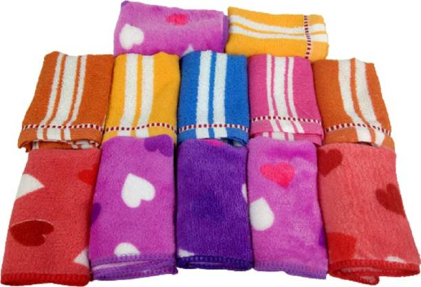 USEME 9385 COMBO FINE Handkerchief Hand Face Handkerchiefs Bath Towel ["MUILTY COLOUR"] Handkerchief