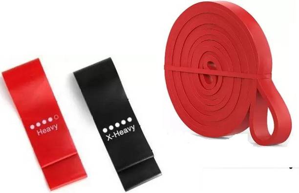 ADONYX 2 Loop Bands With Power Resistance Bands, Exercise Band, Perfect for Mobility Fitness Accessory Kit Kit
