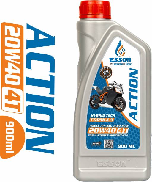 ESSON ACTION 20W40 4T 900ml P1 ACTION 20W40 4T 900ml P1 High Performance Engine Oil
