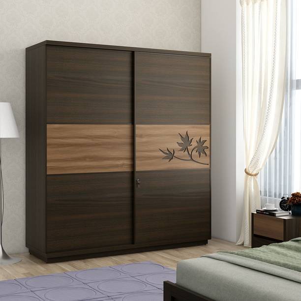 SPACEWOOD MAPLE Engineered Wood 2 Door Wardrobe