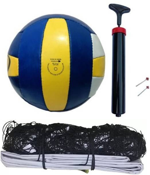 क्लार्क classic volleyball with net DX10 and pump वॉलीबाल