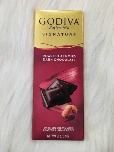 Godiva Belgium Signature Roasted Almond Dark Chocolate ...