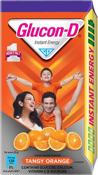 GLUCON-D Tangy Orange Glucose Powder Energy Drink