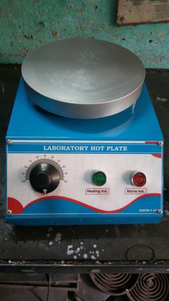 Pulkit chemicals Hot plate 8" Round Heating Lab Hot Plate