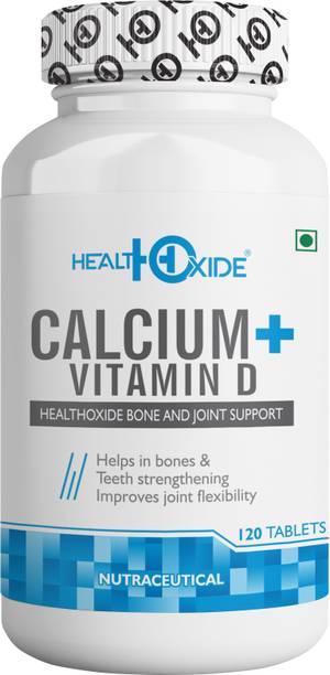 HEALTHOXIDE Calcium 625 mg + Vitamin D3 400 IU for Bone Health provides Calcium