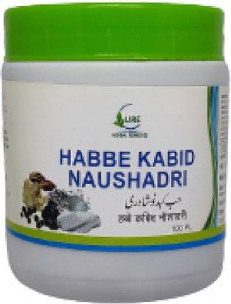 Cure Herbal Habbe Kabid Naushadri (100Pills) (Pack Of 3)
