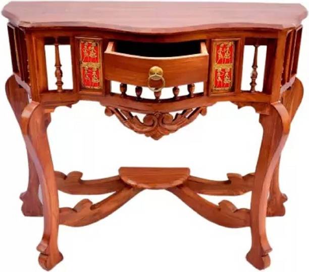 QA Antique Handicraft Solid Wood Coffee Table