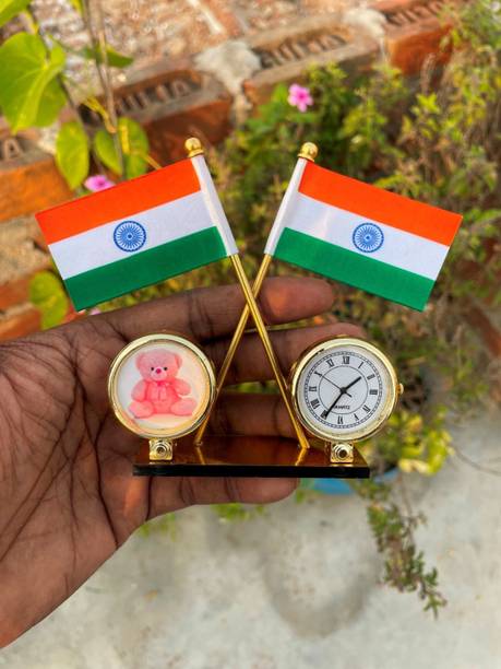 WOLCH indian flag Double Sided Wind Car Dashboard Flag
