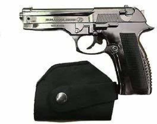 Gabbar 608 Pullback - Fully Metal Gun Lighter 608 Machine Lighter with Loading System with Pull Back System Lighter Pocket Lighter