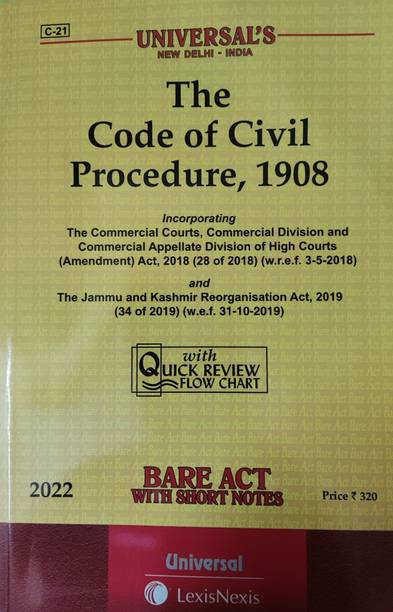 Code Of Civil Procedure Bare Act