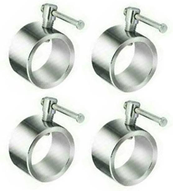HACKERX Set of 4 PCS Gym Bar Rod Locks Dumbbell Rod Locks (Fit upto 28 mm thick rod) Multi-training Bar