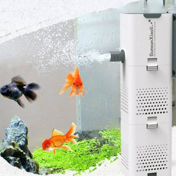VAYINATO Sunsun XQP-500F Multi-Function Submersible Filtration Pump|5W|500L/H) Power Aquarium Filter