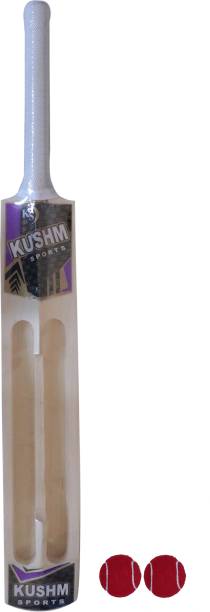 kushm CRICKET SCOOP BAT WITH 2 BALL Kashmir Willow Cricket  Bat