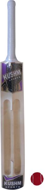 kushm KASHMIR SCOOP BAT BEST BAT FOR HARD TENNIS BALL Kashmir Willow Cricket  Bat