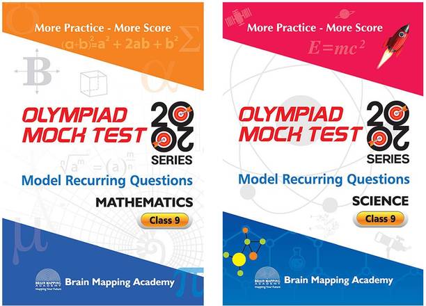 COMBO PACK: OLYMPIAD MOCK TEST 20-20 - Mathematics & Science For CLASS 9 [Set Of 2 Books]