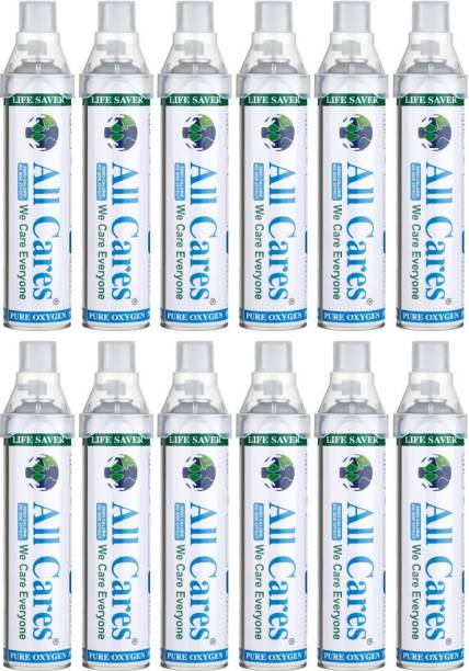 all cares 144 Liter Pack of 12 Portable Oxygen Can