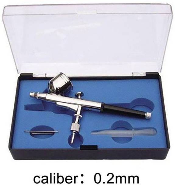 atozshop11 Mini Air Spray Gun Airbrush Kit Touch Up Paint Sprayer Air Brush Set Airbrush