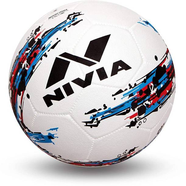 NIVIA Storm Football - Size: 5 (Pack of 1, Multicolor) Football - Size: 5