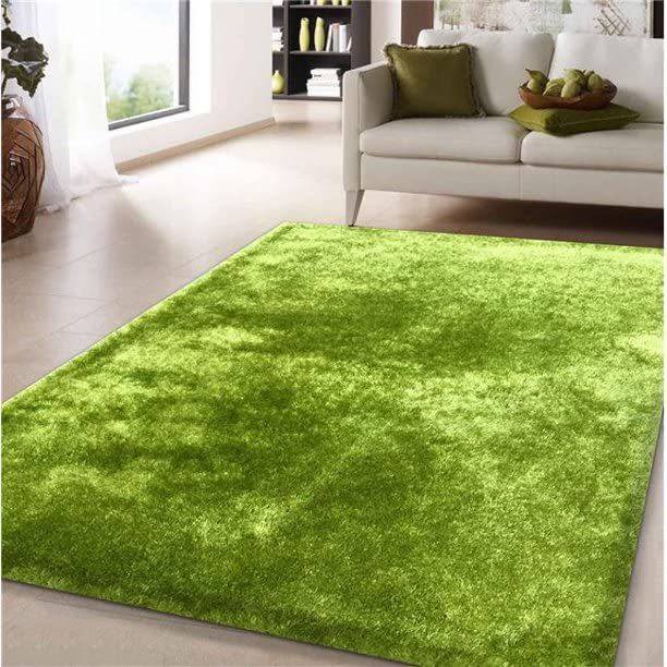 BhCarpet Green Polyester Carpet