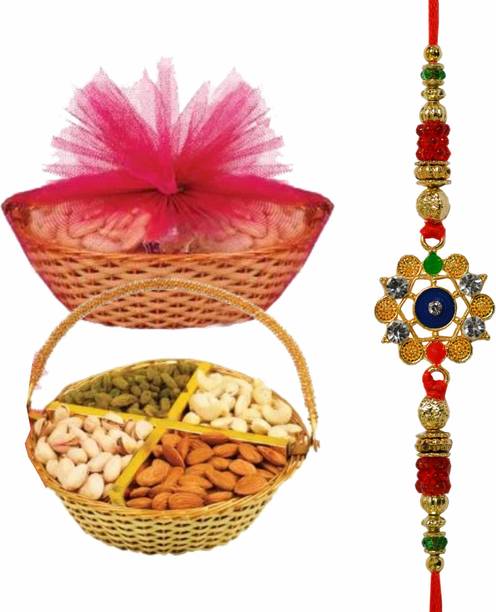 Haldiram's Nagpur Fancy Dry Fruits Tokni A1 With Rakhi Assorted Gift Box