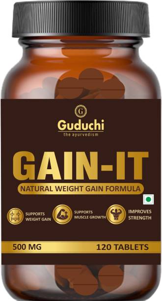 Guduchi - the ayurvedism GAIN-IT Tablets for Fast Weight & Muscle Gain |120 Tabs