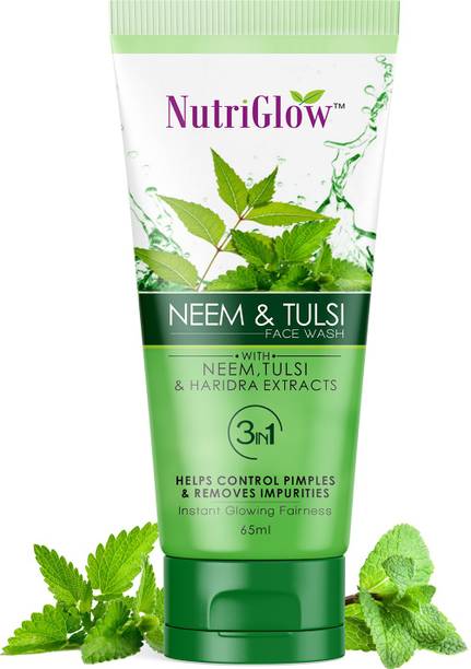 NutriGlow Neem Tulsi  65ml (Pack Of 1) Face Wash