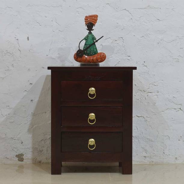 marutiwood Solid Wood Corner Table