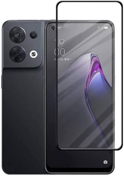 COVER CAPITAL Edge To Edge Tempered Glass for Oppo Reno 8 Pro 5G