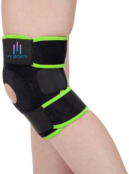 FY Sports Knee Cap Support belt brace for Knee Pain Relief Open Patella Women and Men Knee Support